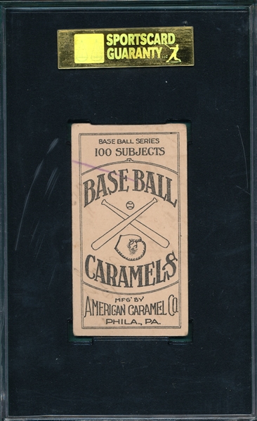 1909-11 E90-1 Bransfield, P, American Caramel Co. SGC 40