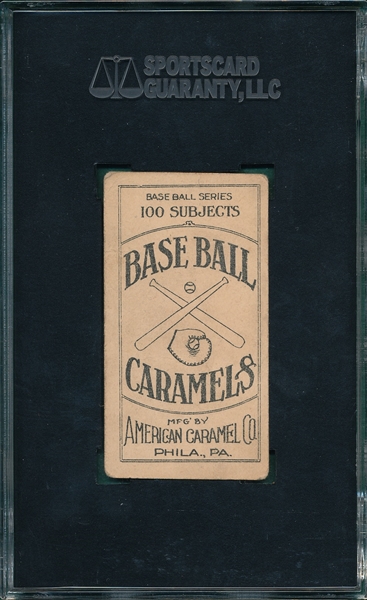 1909-11 E90-1 Overall American Caramel Co. SGC 3