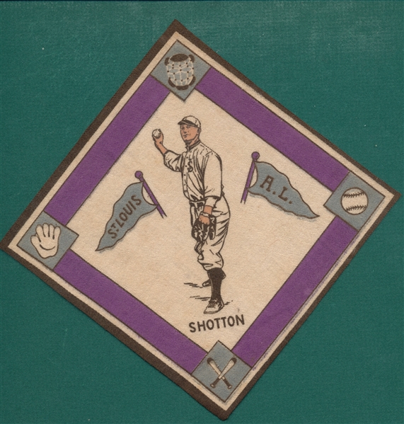 1914 B18 Blanket Shotton, Purple Basepaths