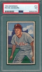 1952 Bowman #53 Richie Ashburn PSA 7