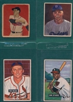 1949-51 Bowman Lot of (10) W/ 49 Feller & 50 Reese