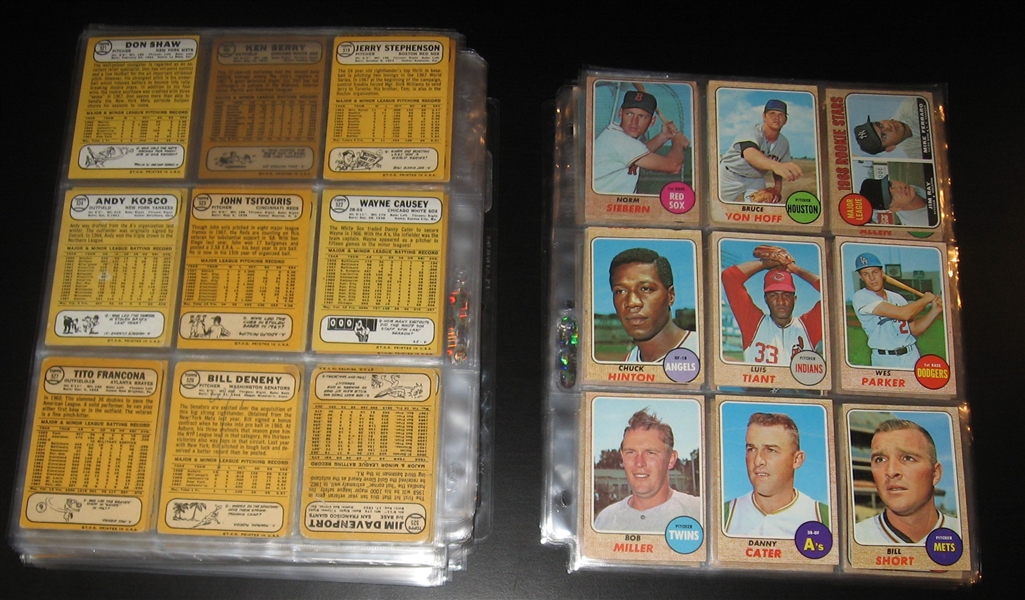1968 Topps Lot of (720) W/ Seaver, Clemente & Mays