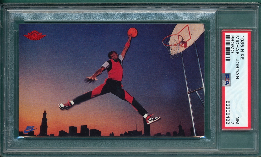 1985 Nike Michael Jordan, Promo, PSA 7 *Pre Rookie*