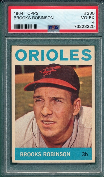 1964 Topps #230 Brooks Robinson PSA 4