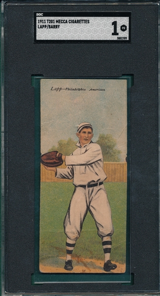 1911 T201 Lapp/Barry Mecca Cigarettes SGC 1