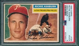 1956 Topps #120 Richie Ashburn PSA 4 *Gray*
