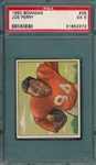 1950 Topps Football #35 Joe Perry PSA 5 *Rookie*