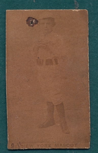 1887 N172 New York, Mascot, Old Judge Cigarettes