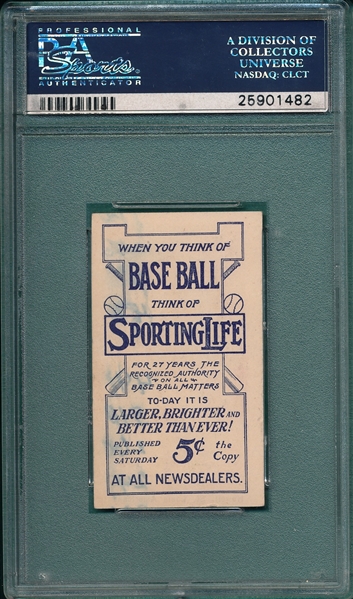 1911 M116 Howell Sporting Life PSA 6 (MK)
