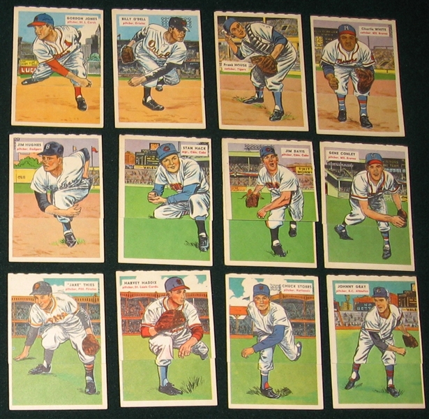 1955 Topps Double Headers Lot of (35)