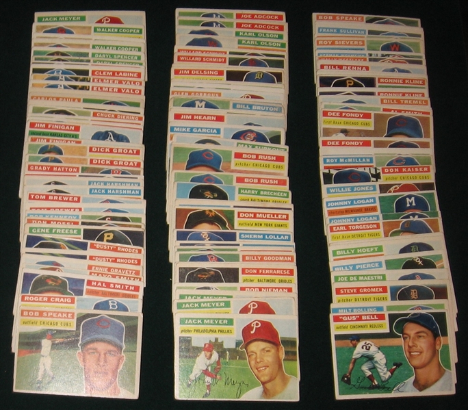 1956 Topps Lot of (113)