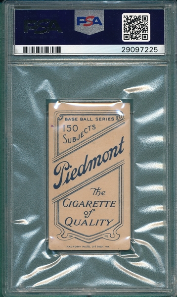 1909-1911 T206 Lobert Piedmont Cigarettes PSA 2 (MC)