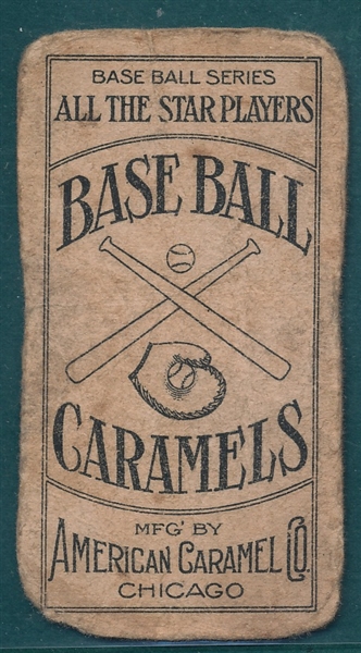 1909 E90-3 Brown, American Caramels Co.