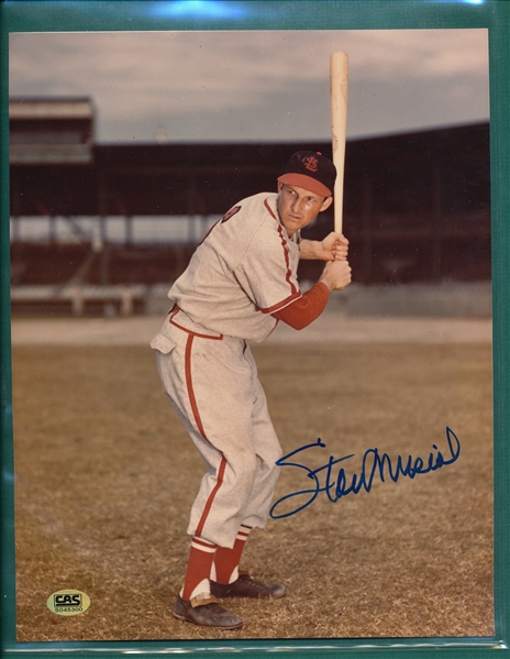 Signed Photograph of Stan Musial