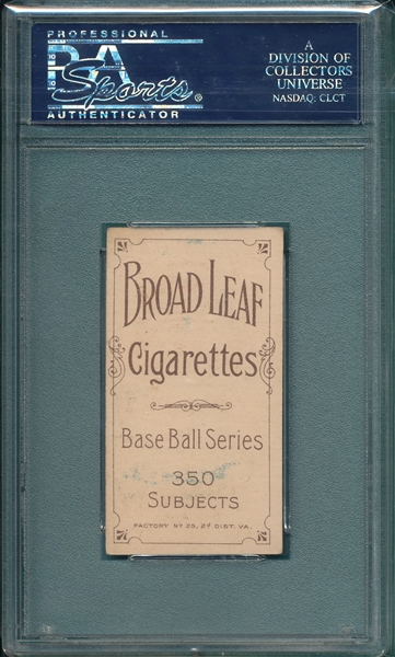 1909-1911 T206 Irv Young Broad Leaf Cigarettes PSA 4.5 *None Graded Higher*