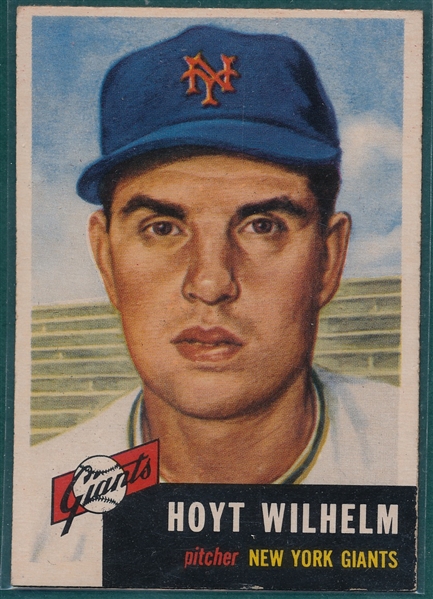 1953 Topps #151 Hoyt Wilhelm 