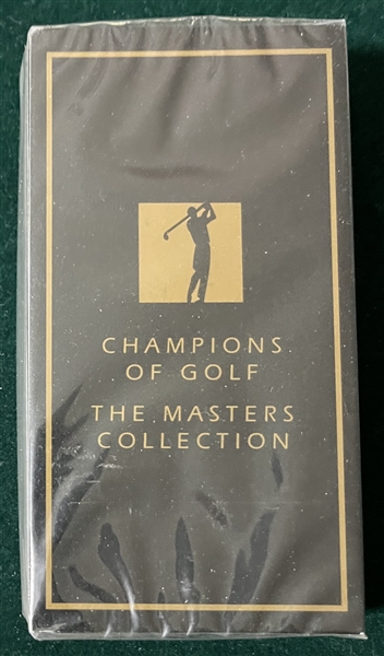 1998 Champions Of Golf, The Masters Collection Complete Set, W/ Tiger Woods *Sealed* 