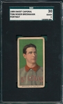1909-1911 T206 Bresnahan, Portrait, Sweet Caporal Cigarettes SGC 30