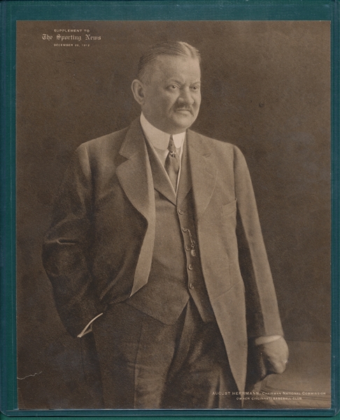 1909-12 M101-2 Herrmann, Taylor & McAleer, Sporting News Lot of (3)