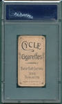 1909-1911 T206 McBride Cycle Cigarettes PSA 1