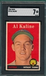 1958 Topps #70 Al Kaline SGC 7