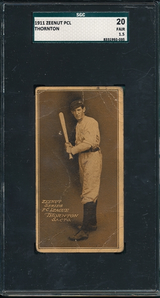 1911 Zeenut PCL Thornton SGC 20