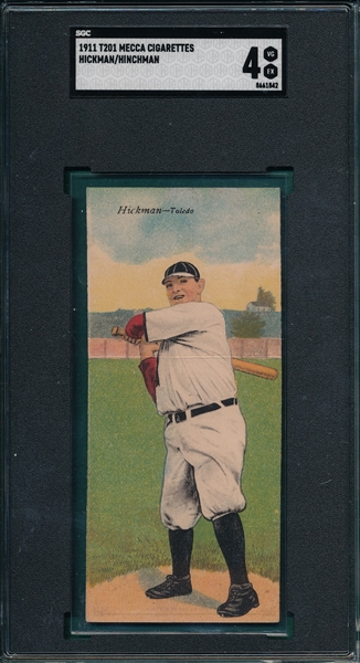 1911 T201 Hickman/Hinchman Mecca Cigarettes SGC 4