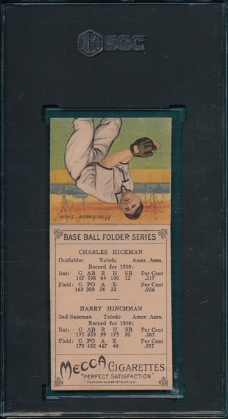 1911 T201 Hickman/Hinchman Mecca Cigarettes SGC 4