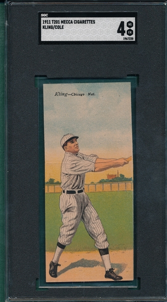 1911 T201 Kling/Cole Mecca Cigarettes SGC 4