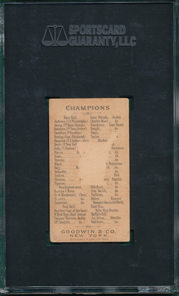 1888 N162 Myers Goodwin Champions SGC 1