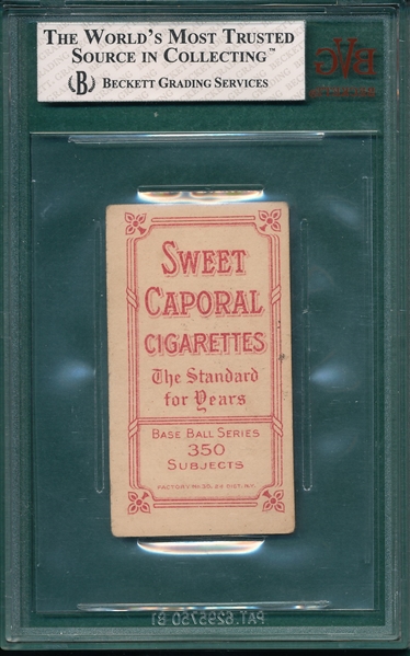 1909-1911 T206 Sullivan Sweet Caporal Cigarettes BVG 3