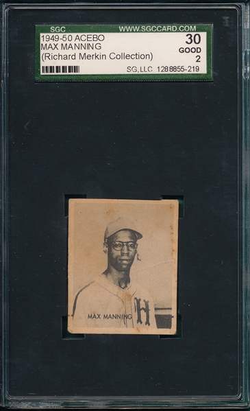 1949-50 Acebo Max Manning SGC 30