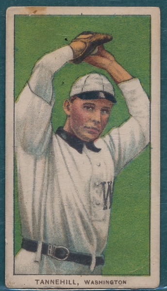 1909-1911 T206 Tannehill, Jesse, Cycle Cigarettes 