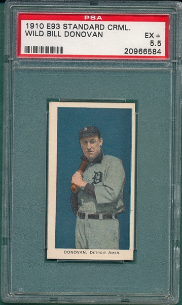 1910 E93 Donovan Standard Caramel CO. PSA 5.5