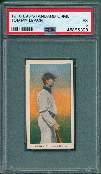 1910 E93 Leach Standard Caramel CO. PSA 5