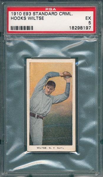 1910 E93 Wiltse Standard Caramel CO. PSA 5