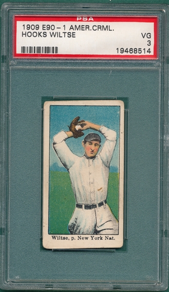 1909-11 E90-1 Wiltse American Caramel Co. PSA 3