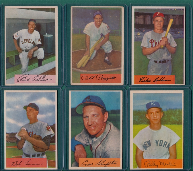 1954 Bowman Partial Set (152/224) W/ Rizzuto & Feller