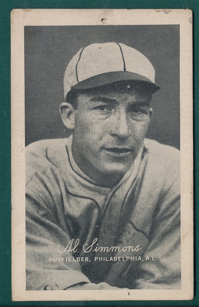 1923-24 Exhibits Al Simmons, Rookie