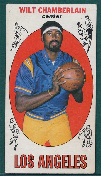 1969 Topps Basketball #1 Wilt Chamberlin