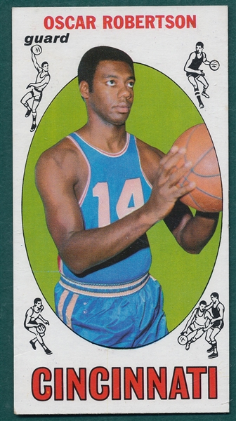 1969 Topps Basketball #50 Oscar Robertson