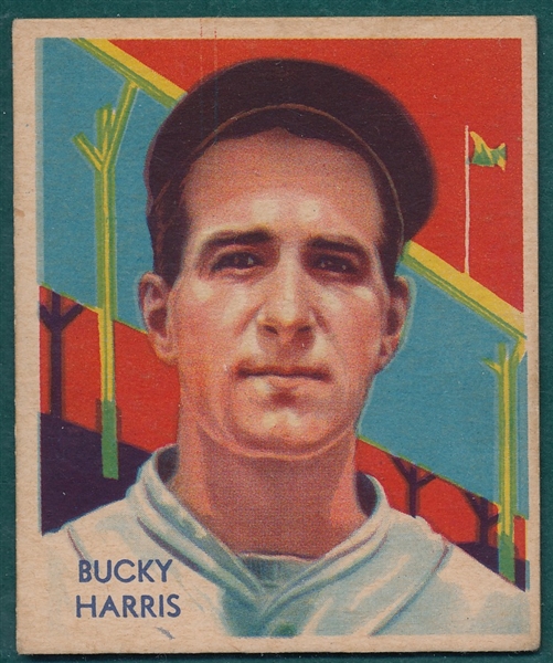 1934-36 Diamond Stars #91 Bucky Harris 