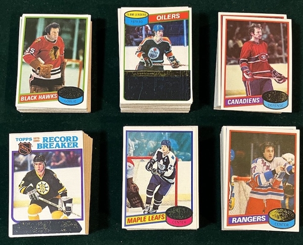 1980-81 Topps Hockey Complete Set (264) *Unscratched*