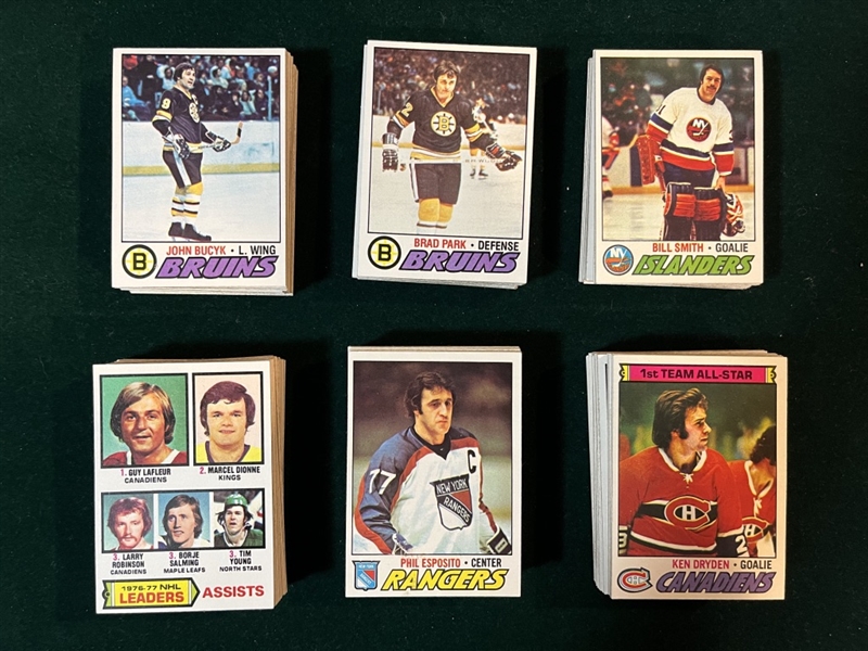 1977-78 Topps Hockey Complete Set (264) 