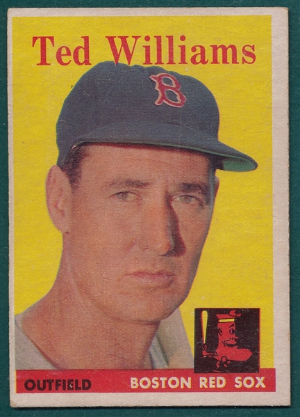 1958 Topps #1 Ted Williams