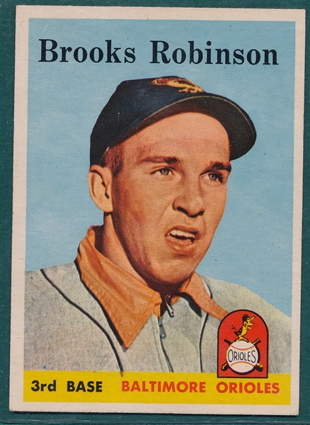 1958 Topps #307 Brooks Robinson