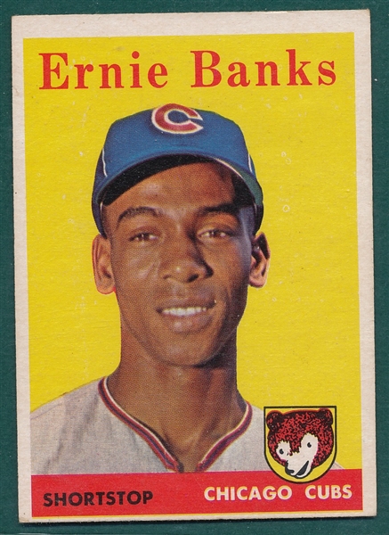 1958 Topps #310 Ernie Banks