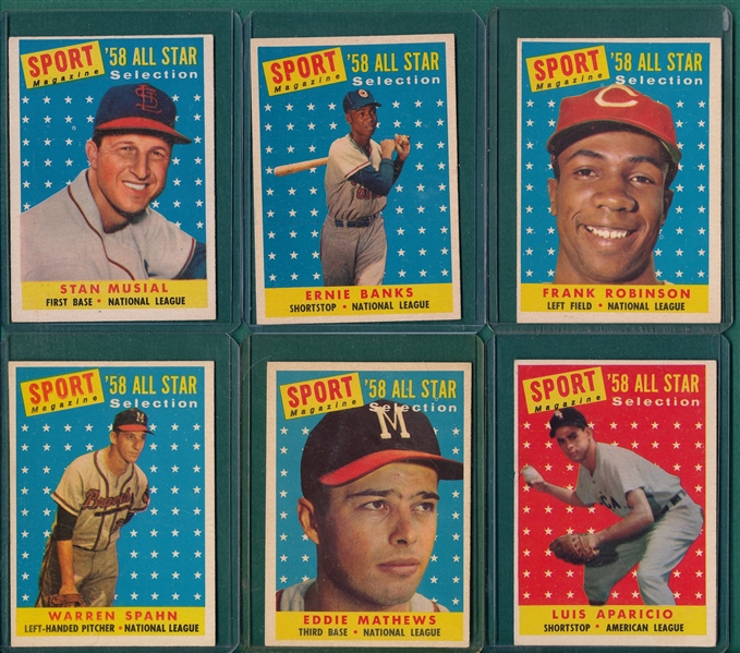 1958 Topps Baseball Partial Set (443)