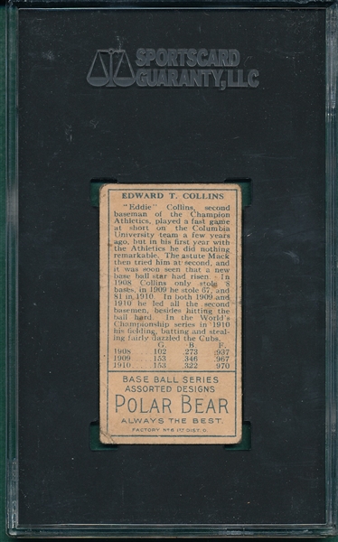 1911 T205 Collins Polar Bear SGC 1