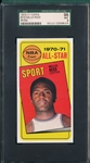 1970-71 Topps Basketball #110 Willis Reed, AS, SGC 96 *Mint*